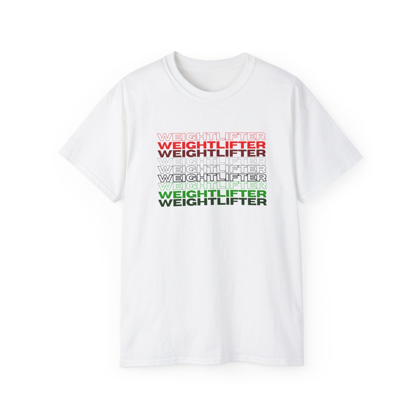 Weightlifter Unisex Ultra Cotton Tee - Gym Apparel for Fitness Enthusiasts