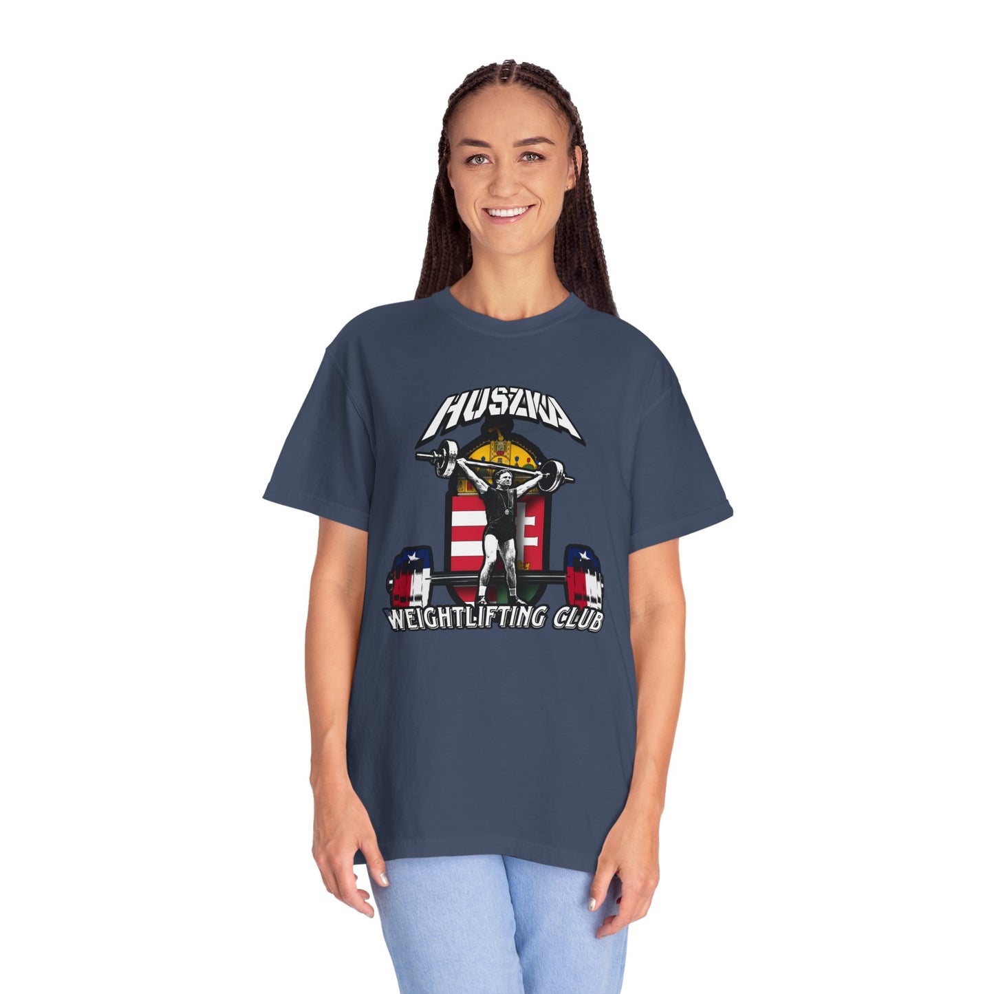 NEW DESIGN! Garment-Dyed Weightlifting T-Shirt