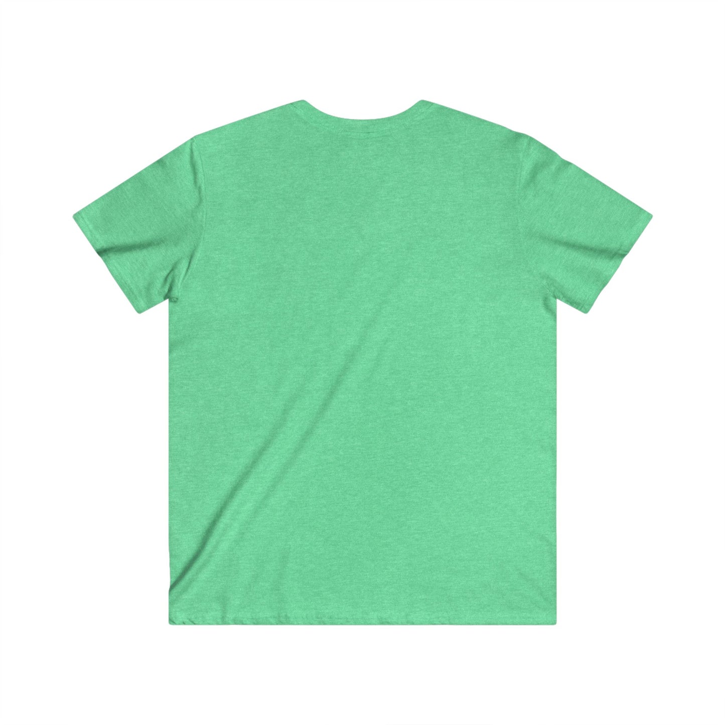 Men's Fitness V-Neck Tee - 'Lift Heavy Live Long'