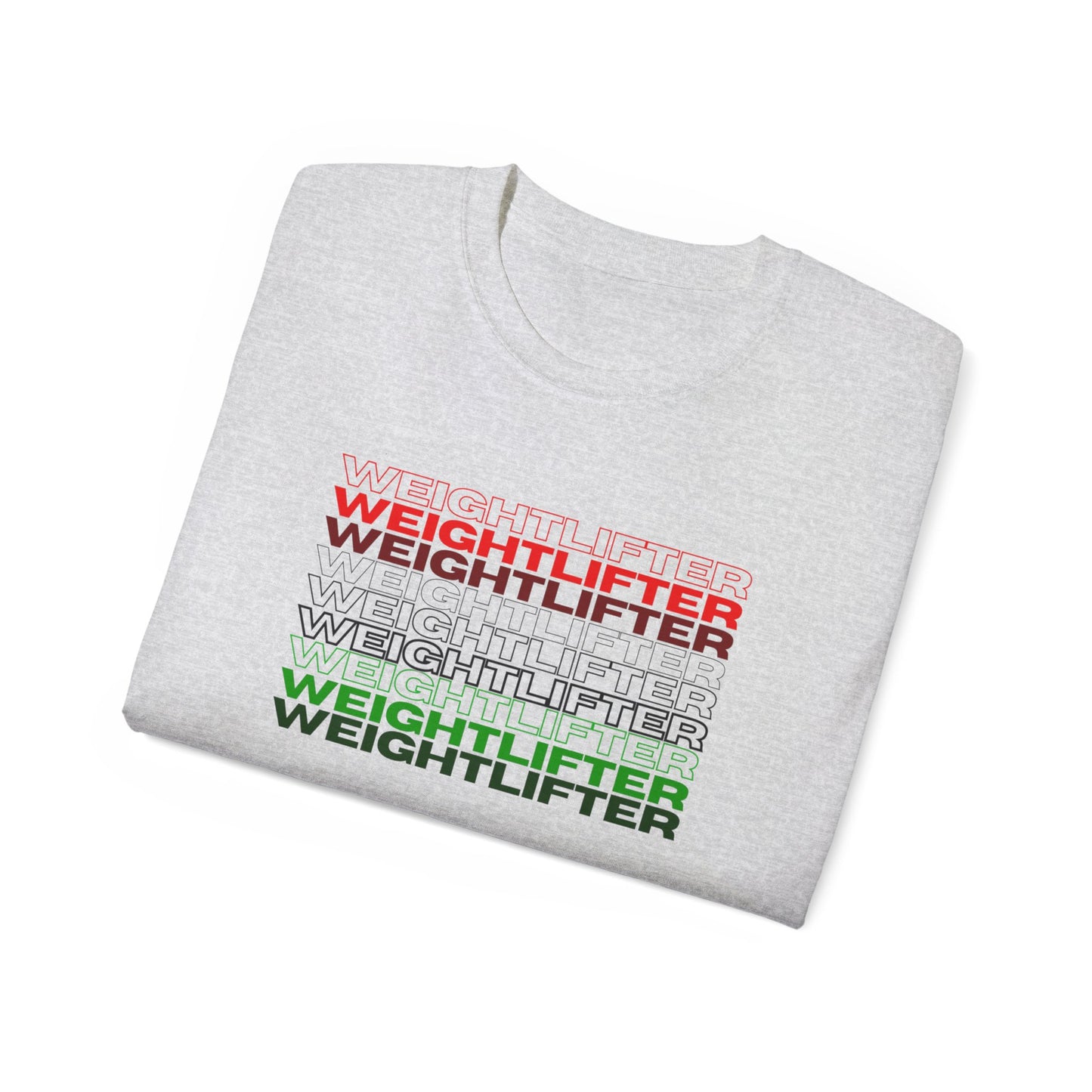 Weightlifter Unisex Ultra Cotton Tee - Gym Apparel for Fitness Enthusiasts