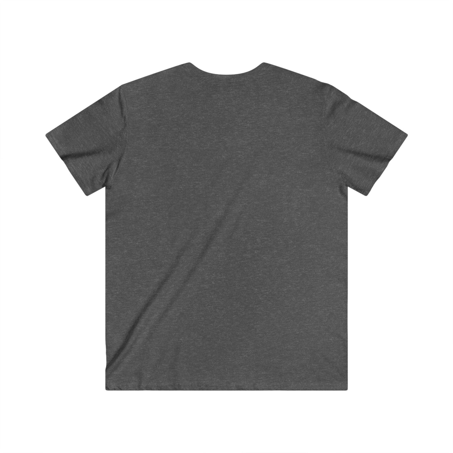 Men's Fitness V-Neck Tee - 'Lift Heavy Live Long'